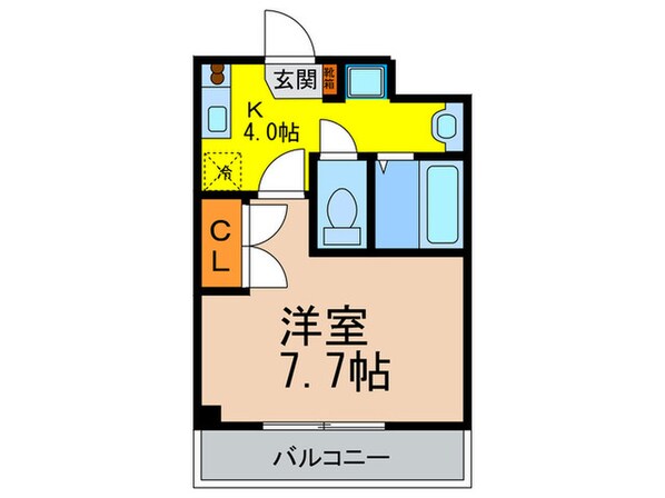 シャンヴェルジェ豊中Ⅱの物件間取画像